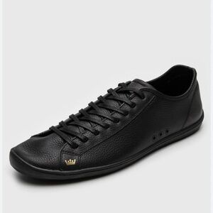 Osklen Men's Black Leather Casual Lace-Up Shoe size: 10